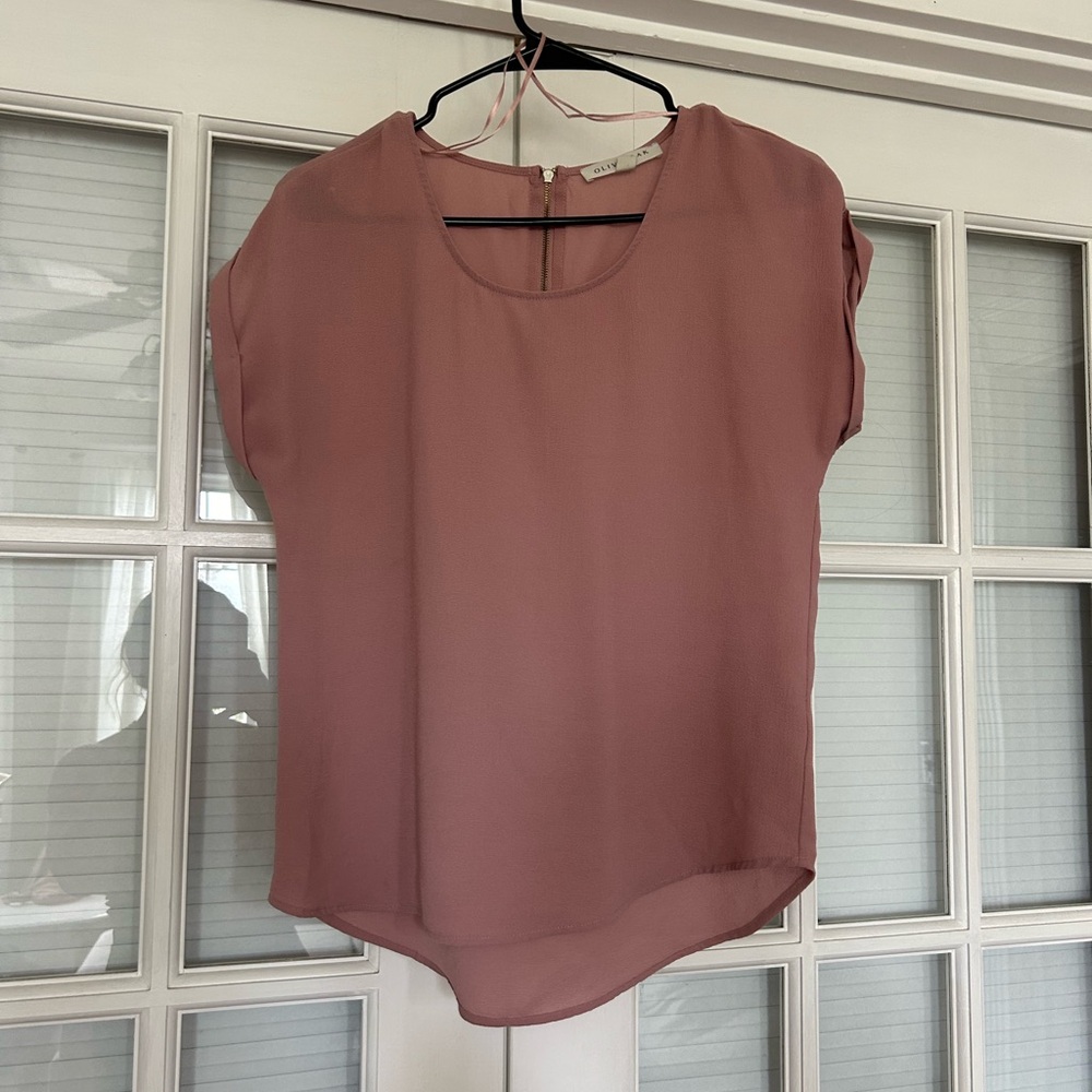 Short sleeve blouse